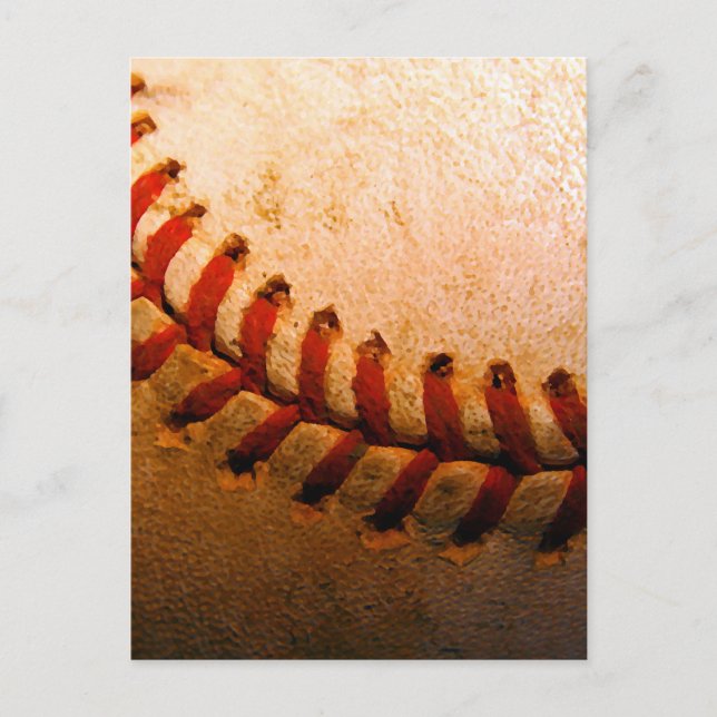 Carte Postale Art du baseball (Devant)