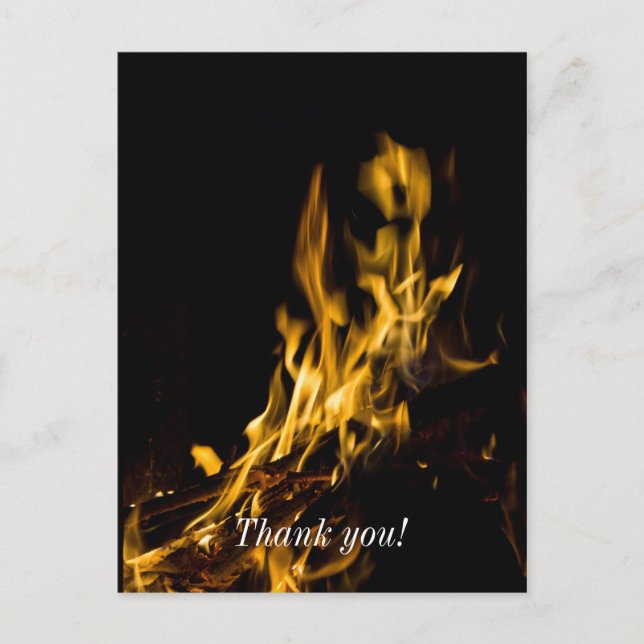 Carte Postale Art du feu (Devant)