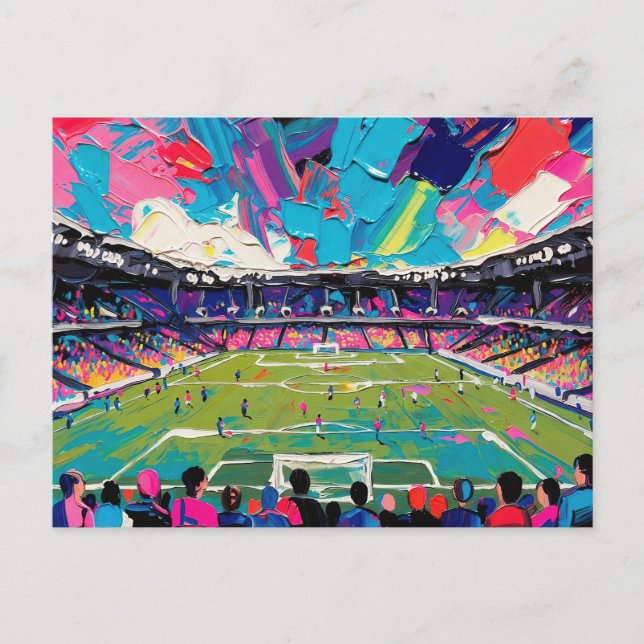 Carte Postale Art du football (#3) (Devant)
