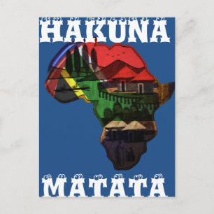 Carte Postale Art du patrimoine africain - Une fusion culturelle