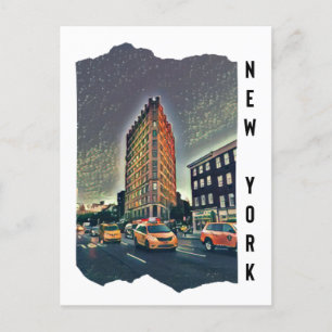 Carte Postale Art esthétique de New York
