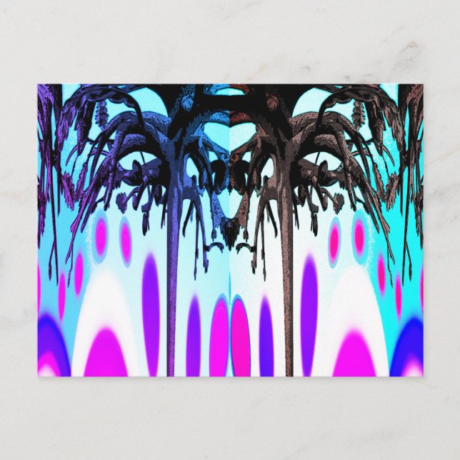 Carte Postale Art forestier Alien (Devant)
