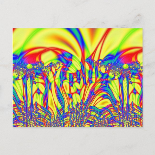Carte Postale Art Fractal (Devant)