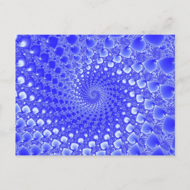 Carte postale art fractal (Devant)