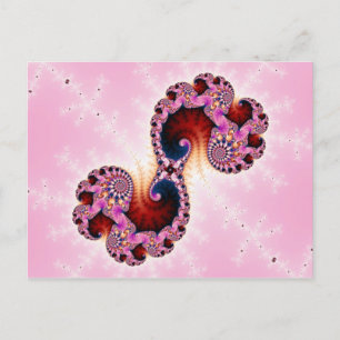 Carte Postale Art fractal Gemini