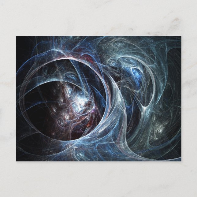 Carte postale Art fractal : La grotte de Spider (Devant)