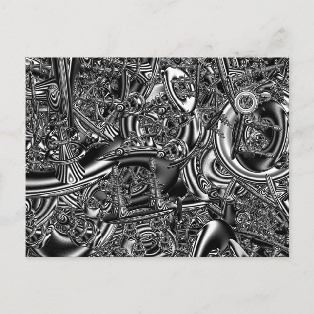 Carte Postale Art fractal Sci fi (Devant)