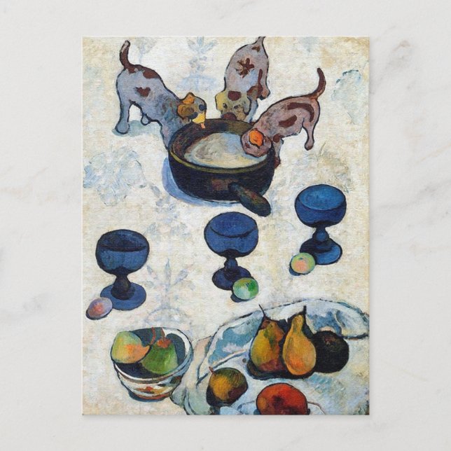 Carte postale Art Gauguin : La vie continue avec 3 (Devant)