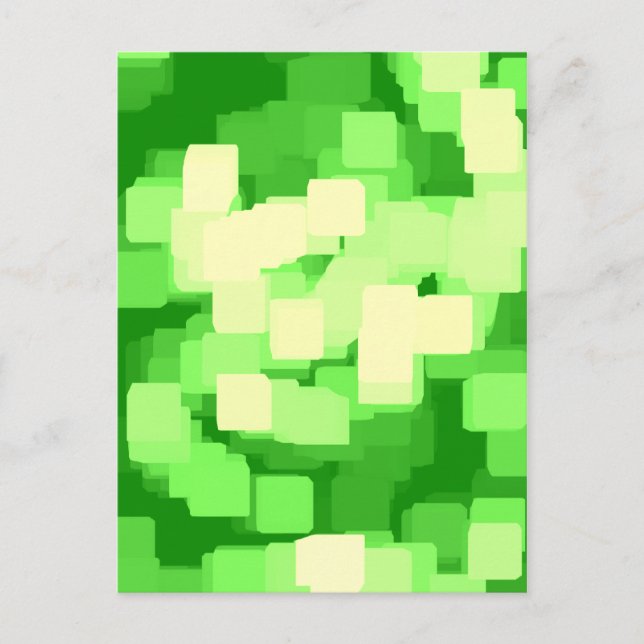 Carte Postale Art géométrique "Iceberg" (Devant)