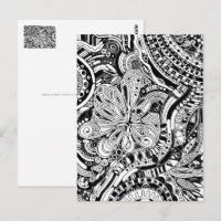 Art Géométrique Noir Et Blanc 15