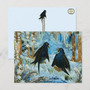 Carte postale Art - Hiver par Michalina Janoszanka