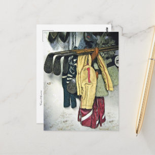 Carte Postale Art illustré de souvenirs précieux