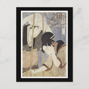 Carte postale Art Japonais Ancien