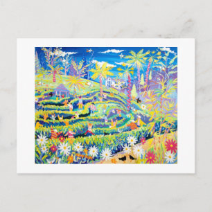 Carte postale Art : Le labyrinthe du jardin de Gle