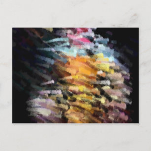 Carte Postale Art moderne de la peinture Abstraite