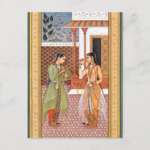 Carte Postale Art moghal