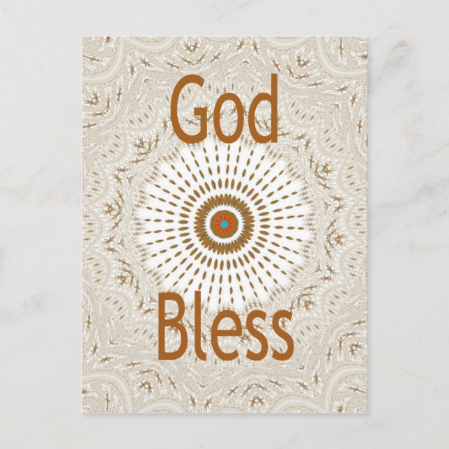 Carte Postale Art Motif Africain Traditionnel Imprimer (Devant)