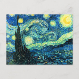 Carte Postale Art nocturne étoilé