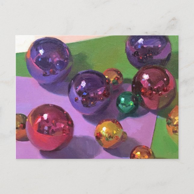 Carte postale Art Noël "All That Parties scintilla (Devant)
