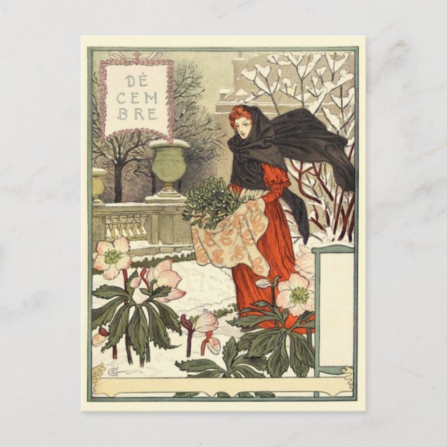 Carte postale Art Nouveau (Devant)