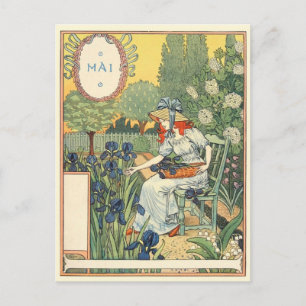 Carte postale Art Nouveau