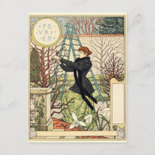 Carte postale Art Nouveau