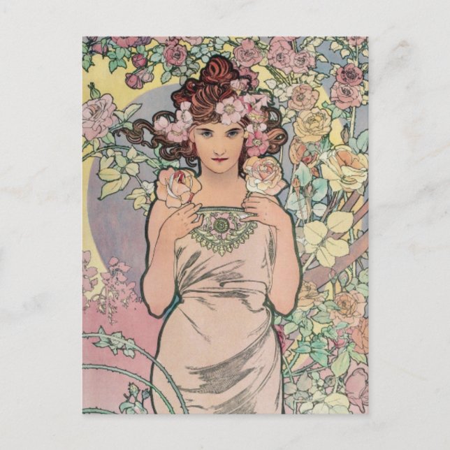 Carte Postale Art Nouveau (Devant)