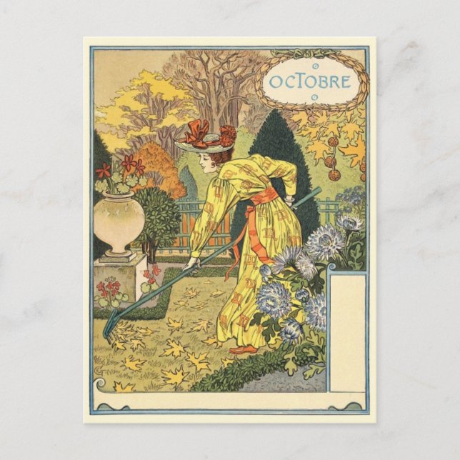 Carte postale Art Nouveau (Devant)