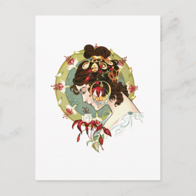 Carte Postale Art Nouveau (Devant)