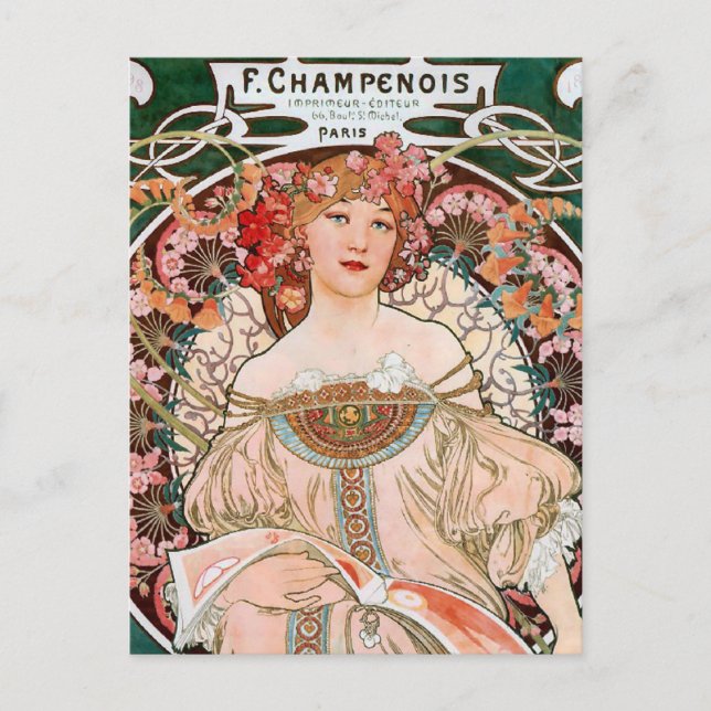 Carte postale Art Nouveau Art Art (Devant)