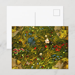 Carte Postale Art Nouveau Mer alpin