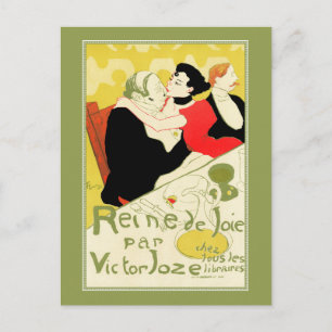Carte Postale Art nouveau : Toulouse Lautrec - Reine de Joie