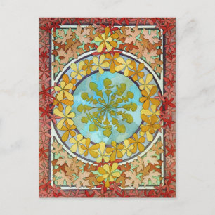 Carte Postale Art Nouveau vintage