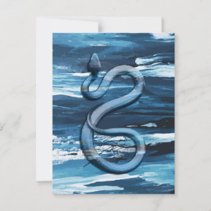 Carte Postale Art numérique Beaux serpents #01