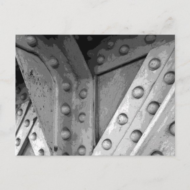 Carte Postale Art numérique Thème de construction. (Devant)