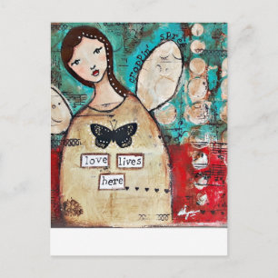 Carte Postale Art original de Croppin' Spree