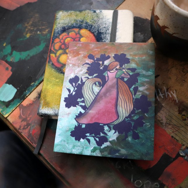 Carte Postale Art papillon de la déesse de printemps (Créateur téléchargé)