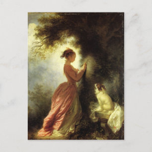 Carte Postale Art par Fragonard Postcard