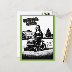 Carte Postale Art parodique amusant