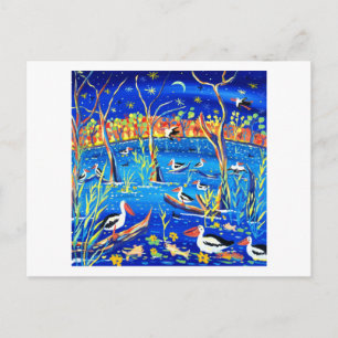 Carte postale Art : Pelican Roost, Banrock Station