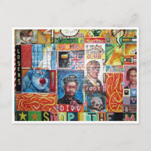 Carte Postale art perdant