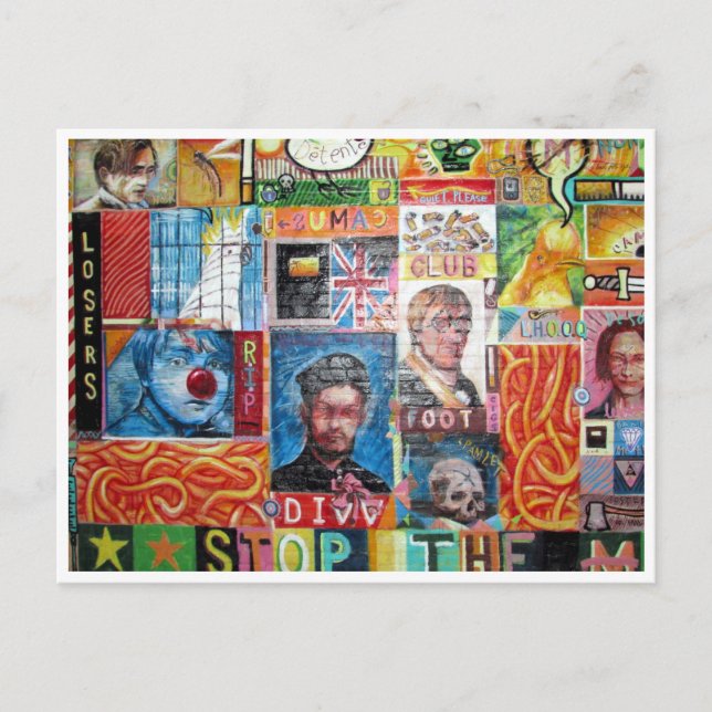 Carte Postale art perdant (Devant)