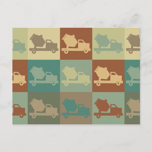 Carte Postale Art Pop Concret (Devant)