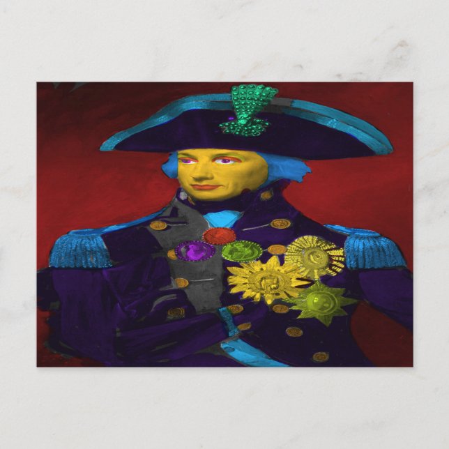 Carte Postale Art pop Horatio Nelson (Devant)