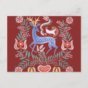 Carte Postale Art populaire hongrois