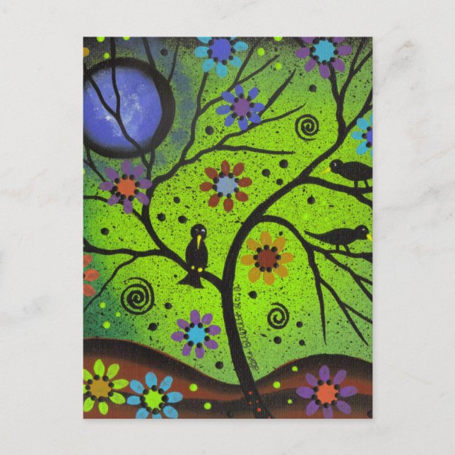 Carte Postale Art Populaire Suspendu Par Lori Everett (Devant)