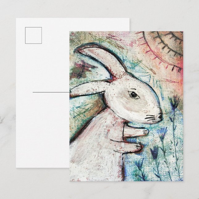 Carte Postale Art primitif (Devant / Derrière)