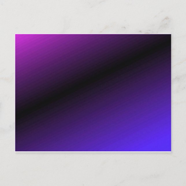Carte Postale Art profond violet (Devant)
