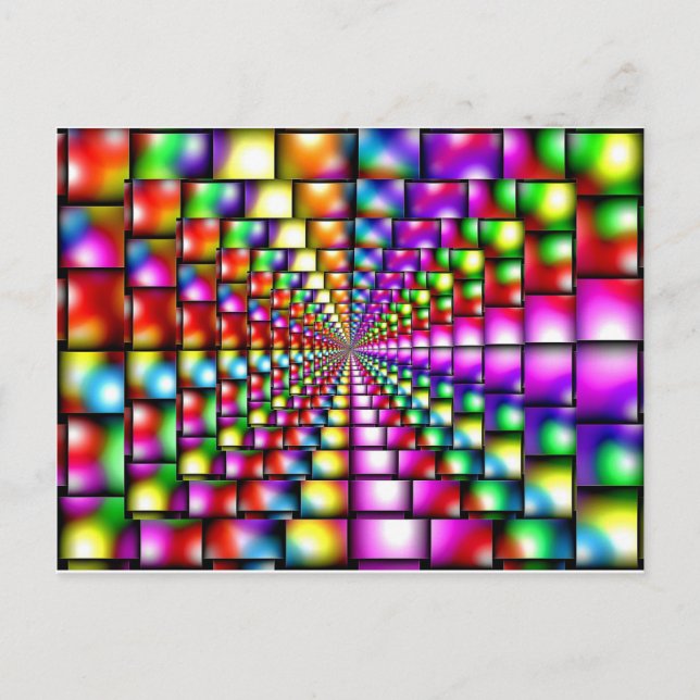 Carte Postale Art psychédélique (Devant)