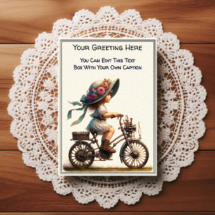 Carte Postale Art Steampunk de sentiment quotidien fantaisiste